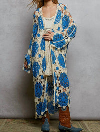 Pol - Long Crochet Cardigan