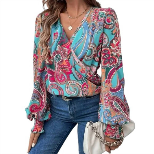 Lily Clothing - Cross Wrap Blouse