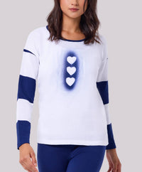 Angel Apparel - Heart Knit Top