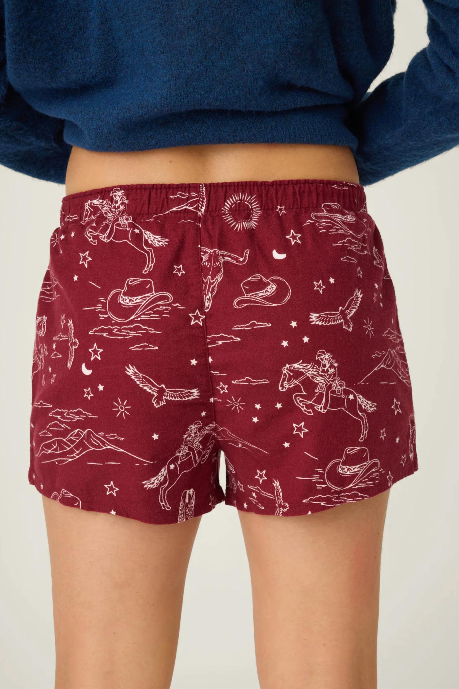 Pj Salvage - Hold Your Horses Flannel Short