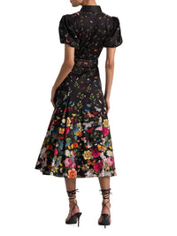 Alice + Olivia - Henrietta Full Flare Midi Dress