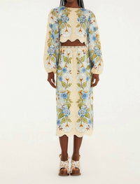 Farm Rio - Scarf Blouse