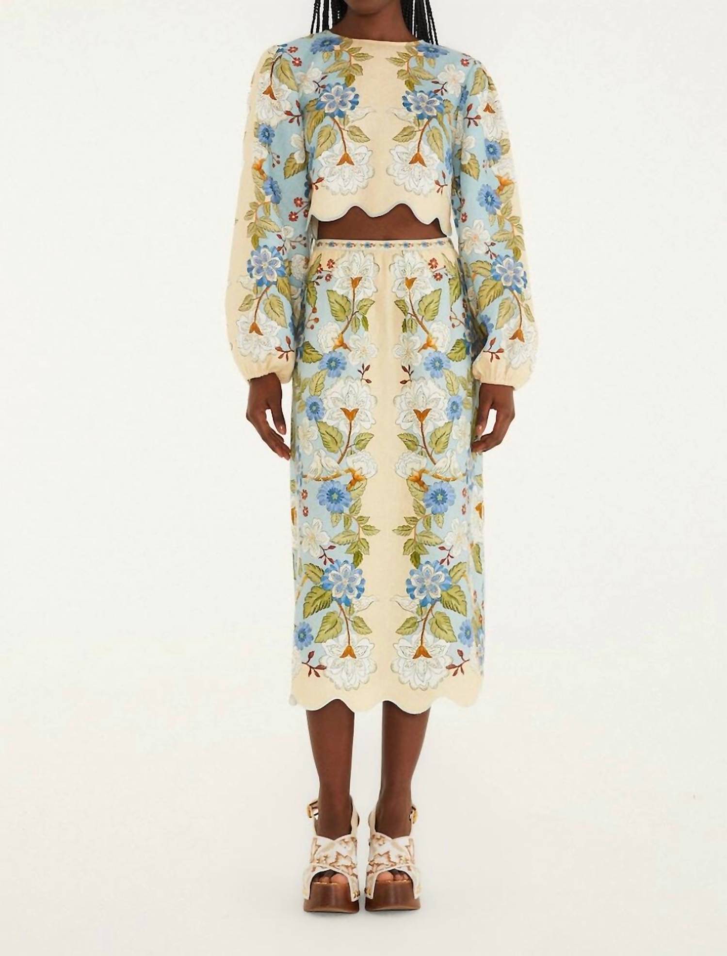 Farm Rio - Scarf Blouse