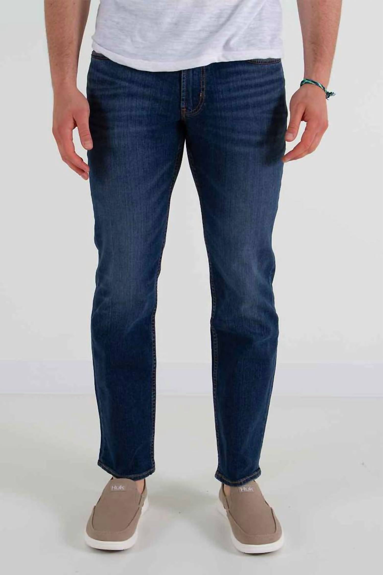 Silver Jeans Co Slim Fit Tapered Leg Jeans in medium wash - men's jeans