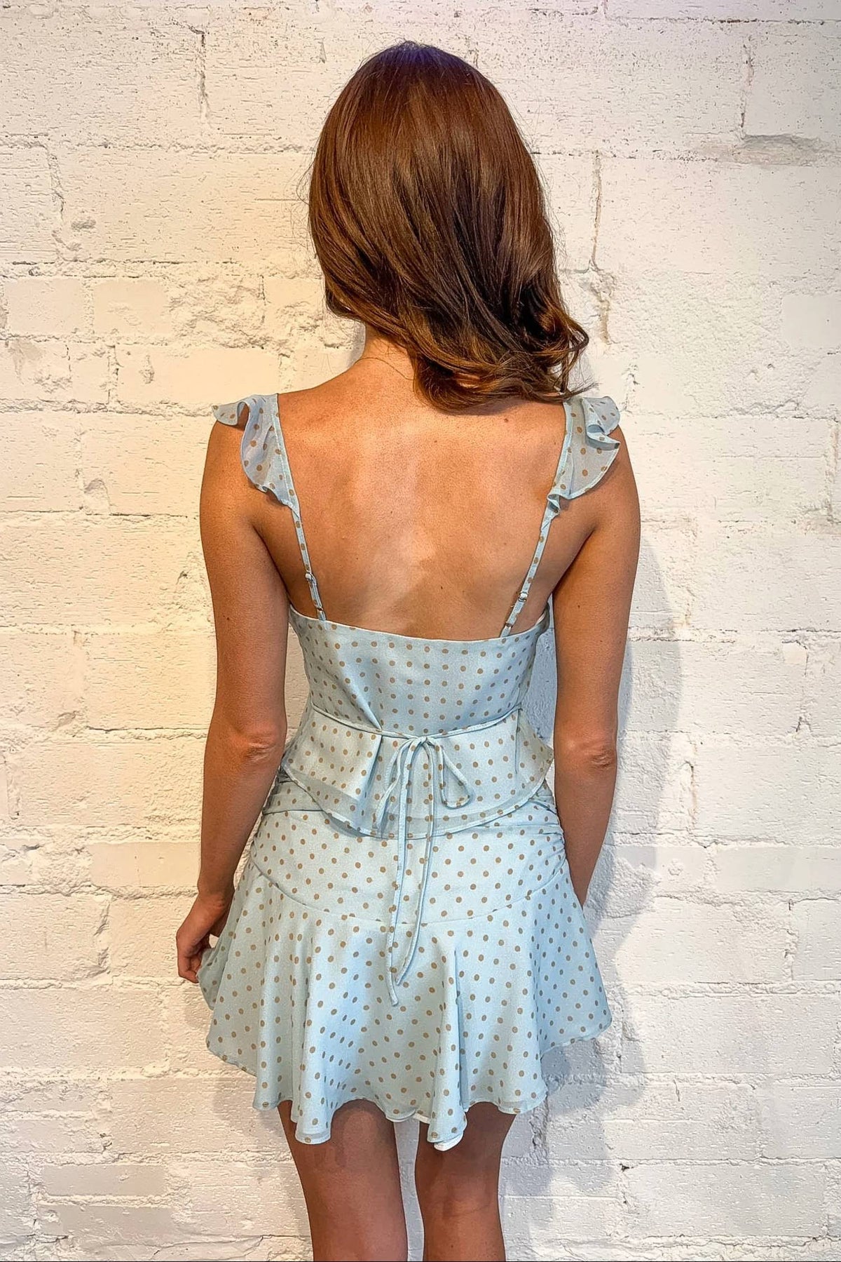 Cotton Candy La - Ivy Ruffle Top