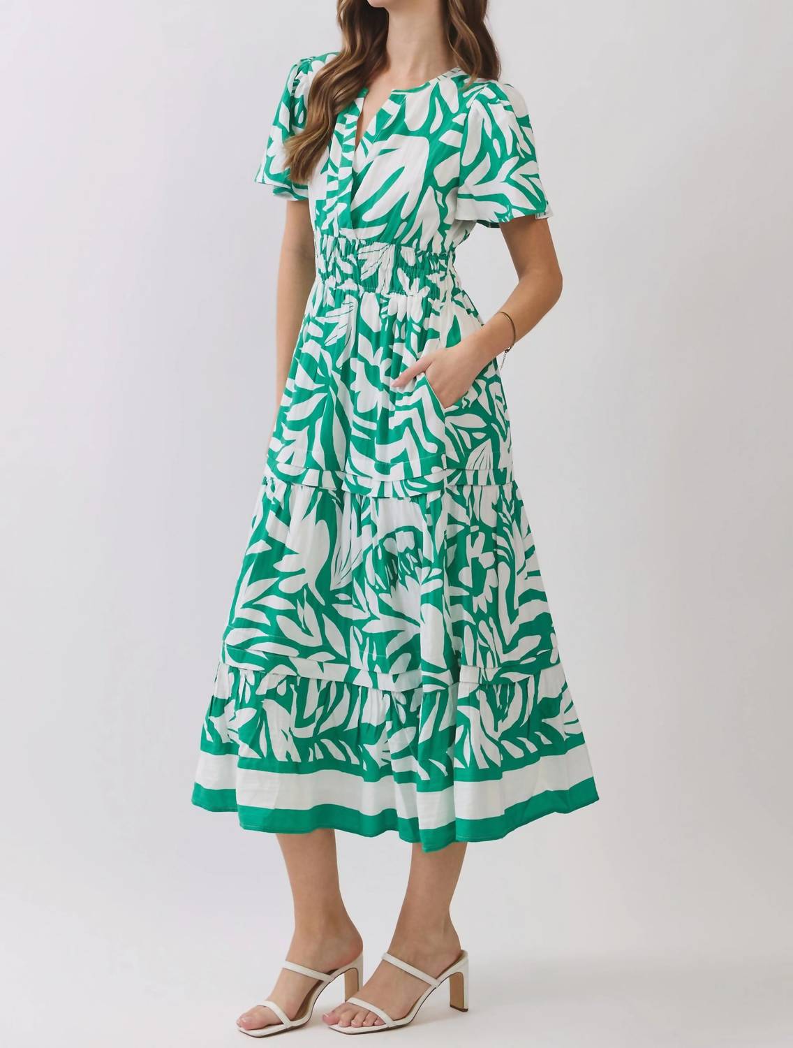 Pretty Follies - Breezy Midi Dress