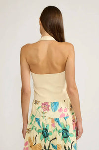 Lucy Paris - Women's Maggie Halter Knit Top
