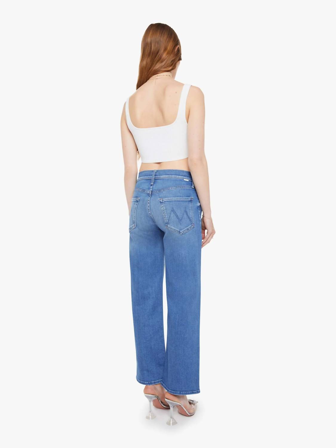 Mother - Mid Rise Rambler Zip Ankle Jeans
