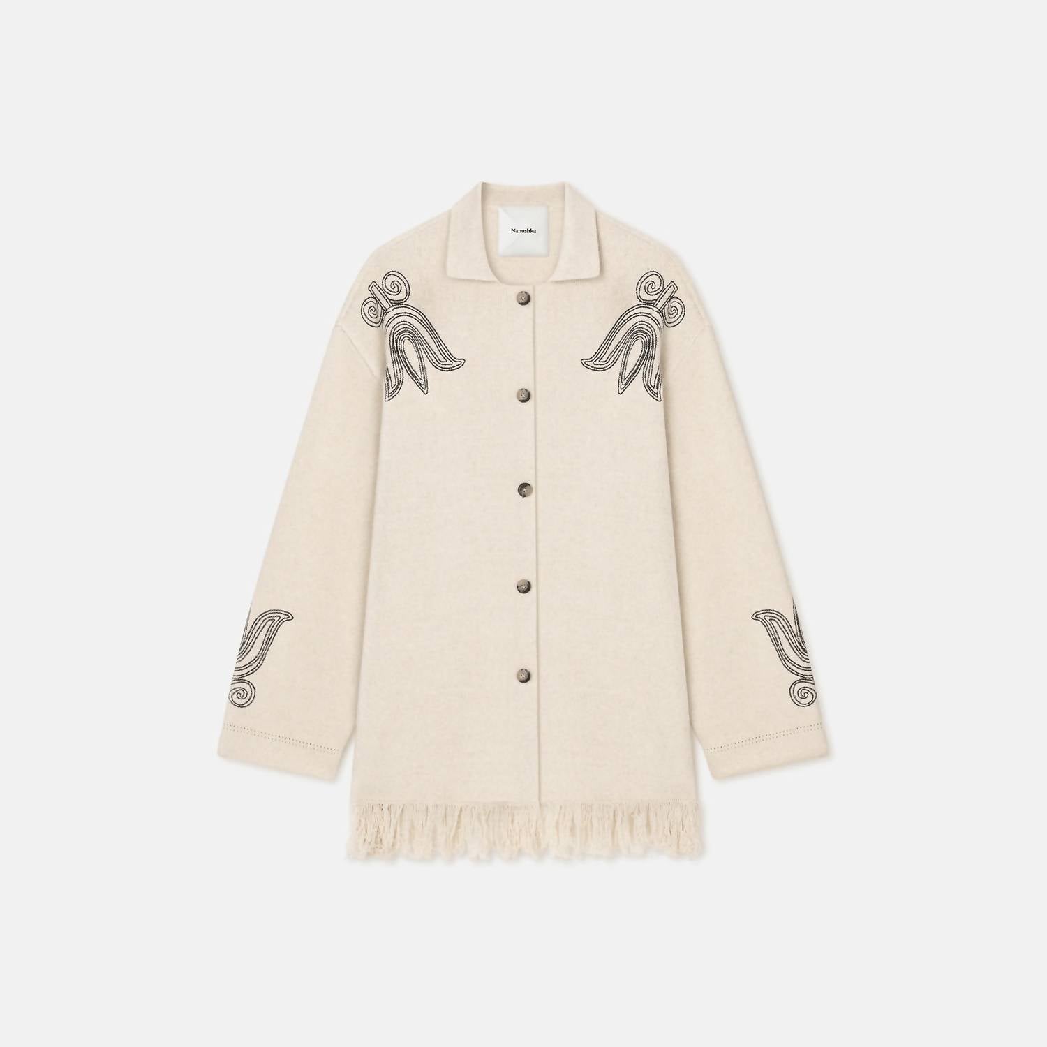 Nanushka - Dillian Linen Cardigan