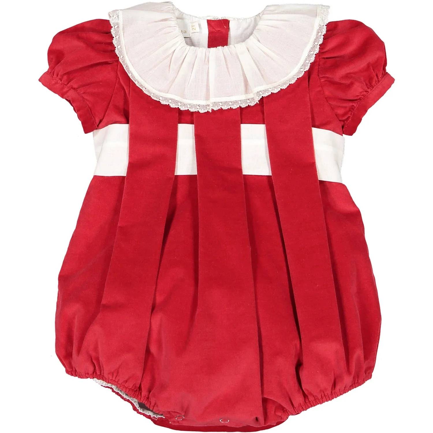 Sal & Pimenta - Velvet Short Sleeve Bubble