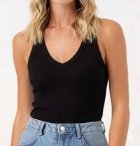 sundays Mick Tank Top in black - women's tank top
