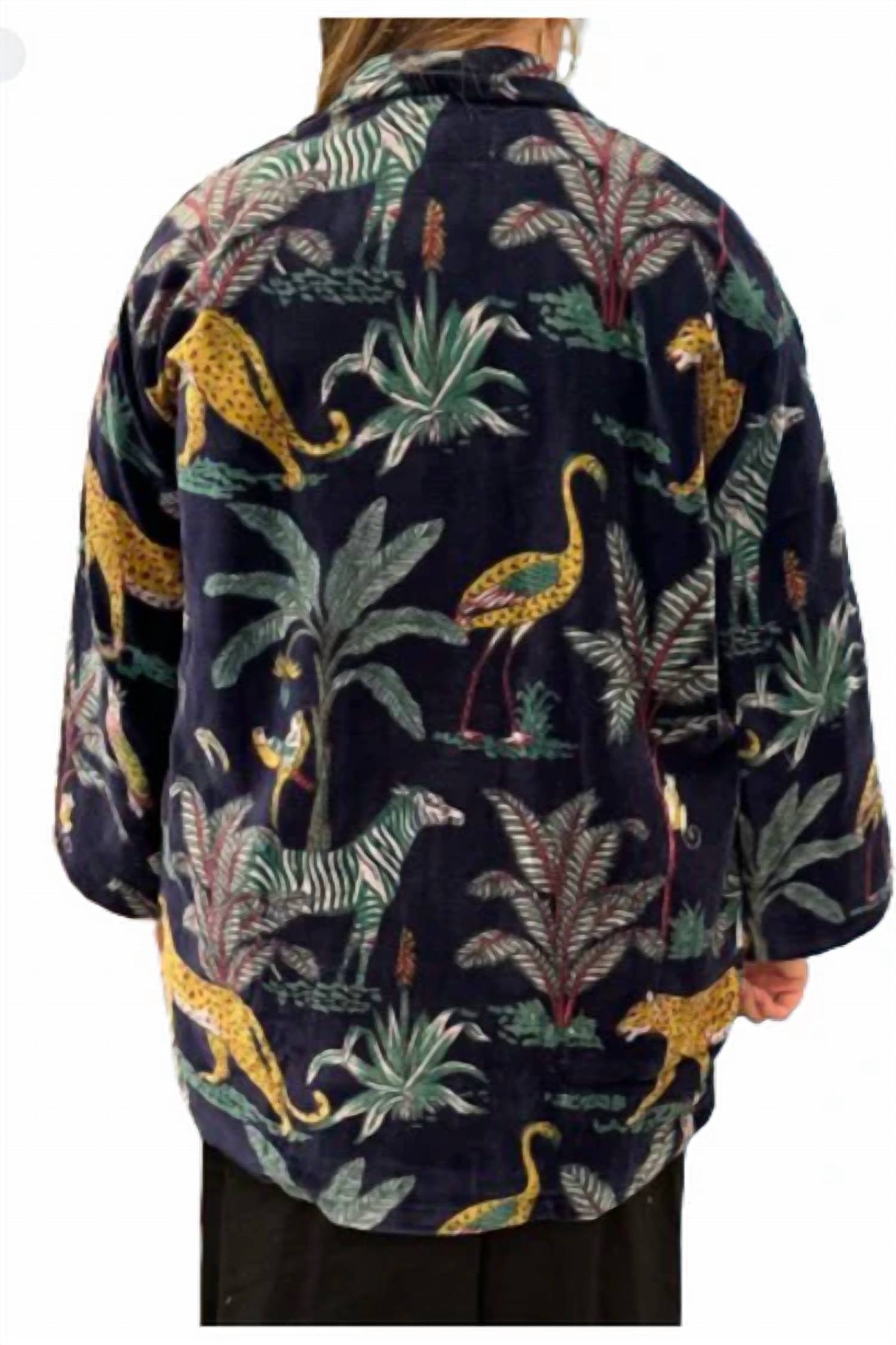 Eleanor James - Penny Velvet Lounge Jacket