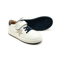 Oldsoles - Kids' Platinum Runner Vl Strap Star Sneakers