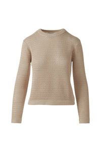 Kinross - Women's Openwork Crew Sweater
