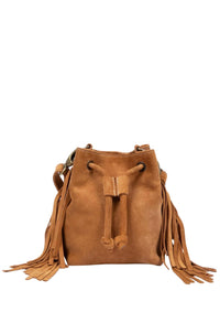 Penelope Chilvers - Women's Mini Fringe Suede Bag