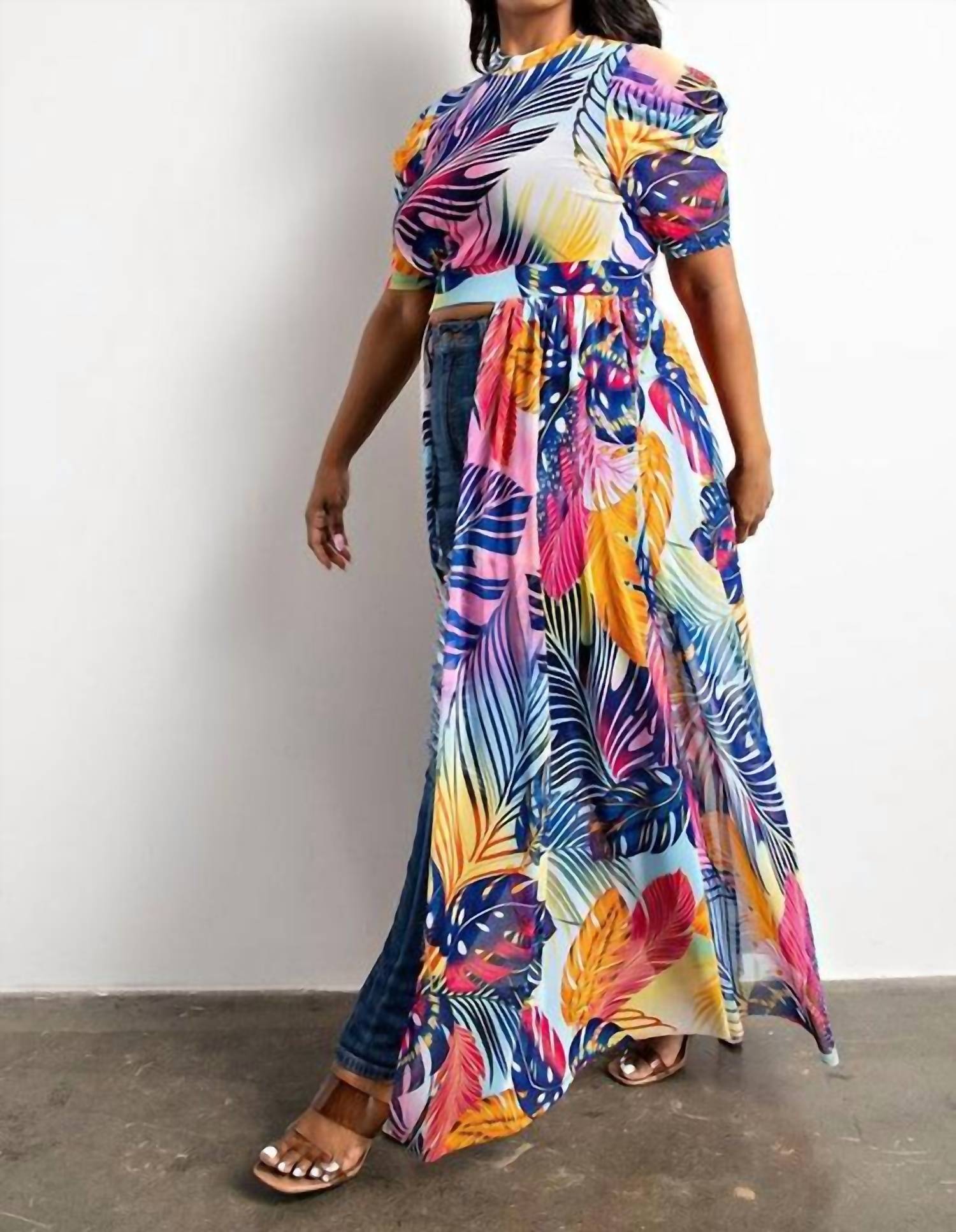 The Curve - Tropical Breeze Maxi Top