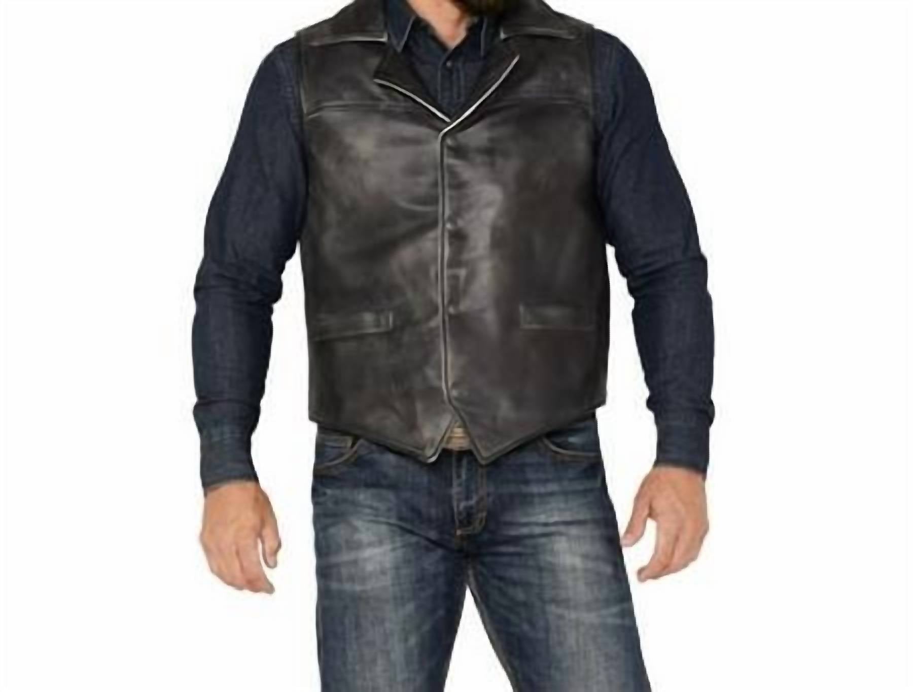 Cripple Creek - Snap-front Moto Vest