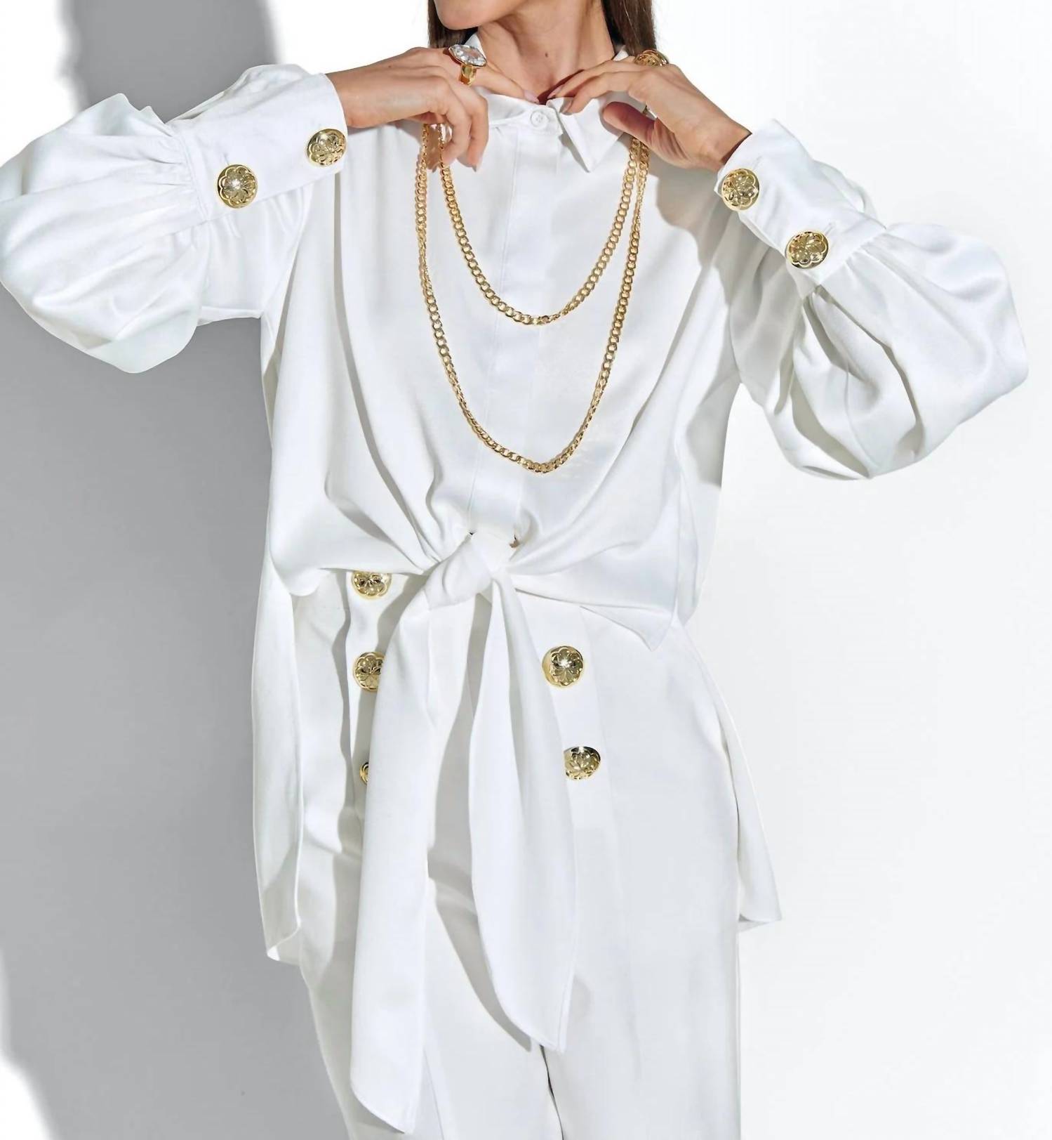 Cristina Sabatini - ALESSIA LONG SLEEVE BLOUSE
