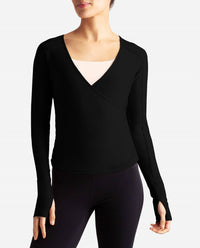 Danskin - Barre Wrap Long Sleeve Top