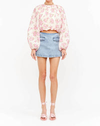 Sofie The Label - Rose Garden Billowy Floral Blouse