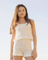 Rylee + Cru - Girl's Crochet Skirt Set