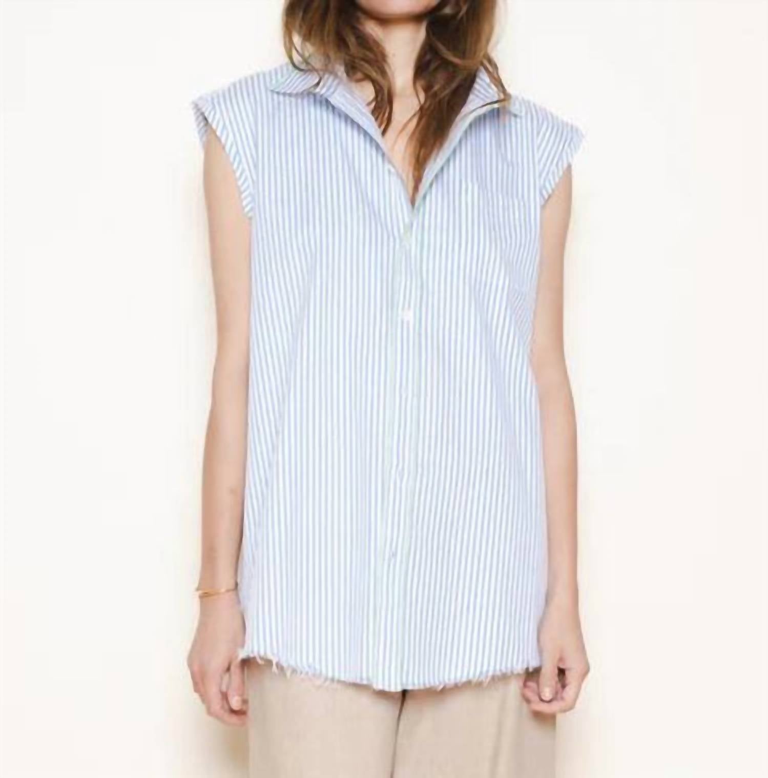 Raquel Allegra - Gardener Stripe Shirt