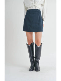 Sage The Label - Finest Touch Overlapped Mini Skirt