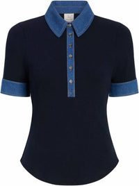 Cinq A Sept - Jaden Combo Short Sleeve Tee