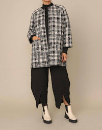Chalet Et Ceci - Livie Quilted Plaid Jacket