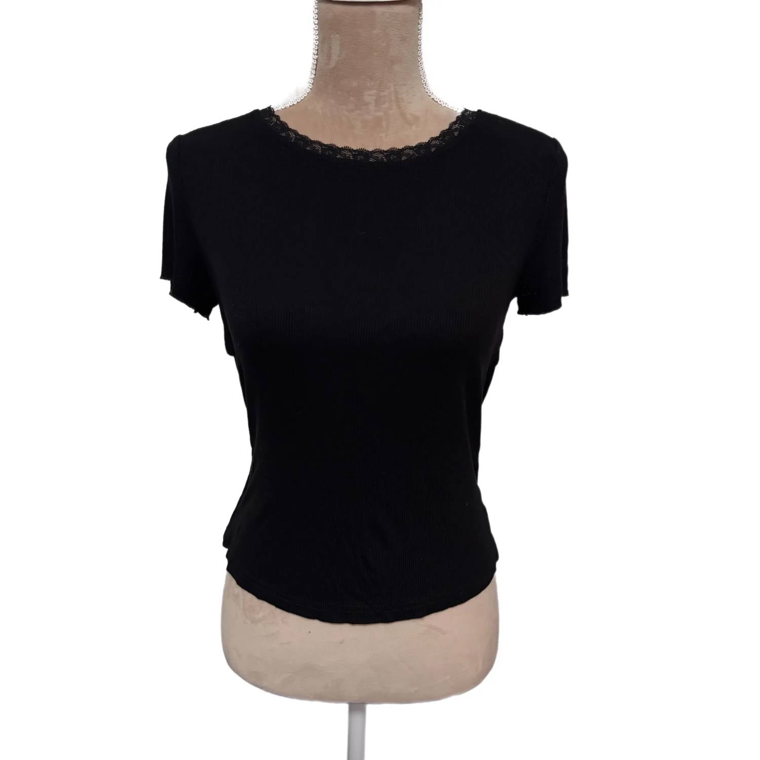 Pol - Open-back Tie Top