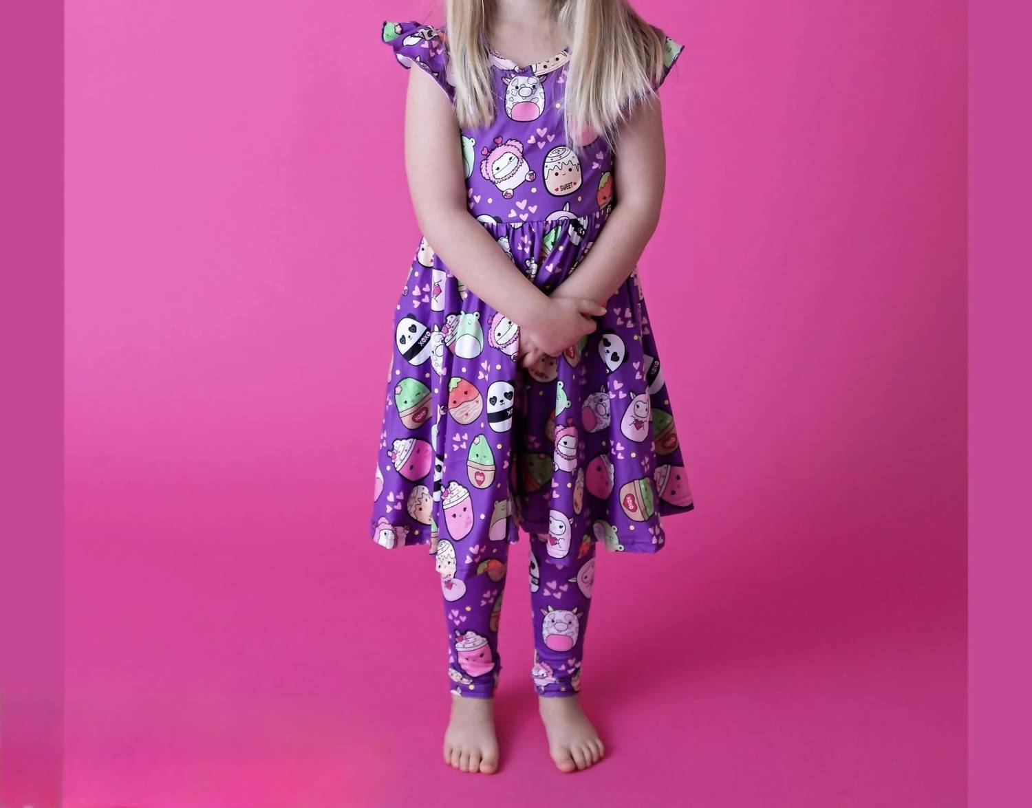 Bubbabeans - Squishmallow Twirly Dress