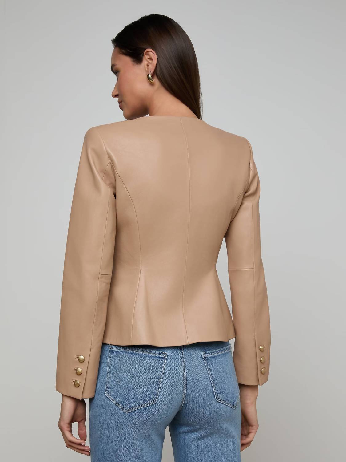 L'Agence - Mariella Leather Jacket