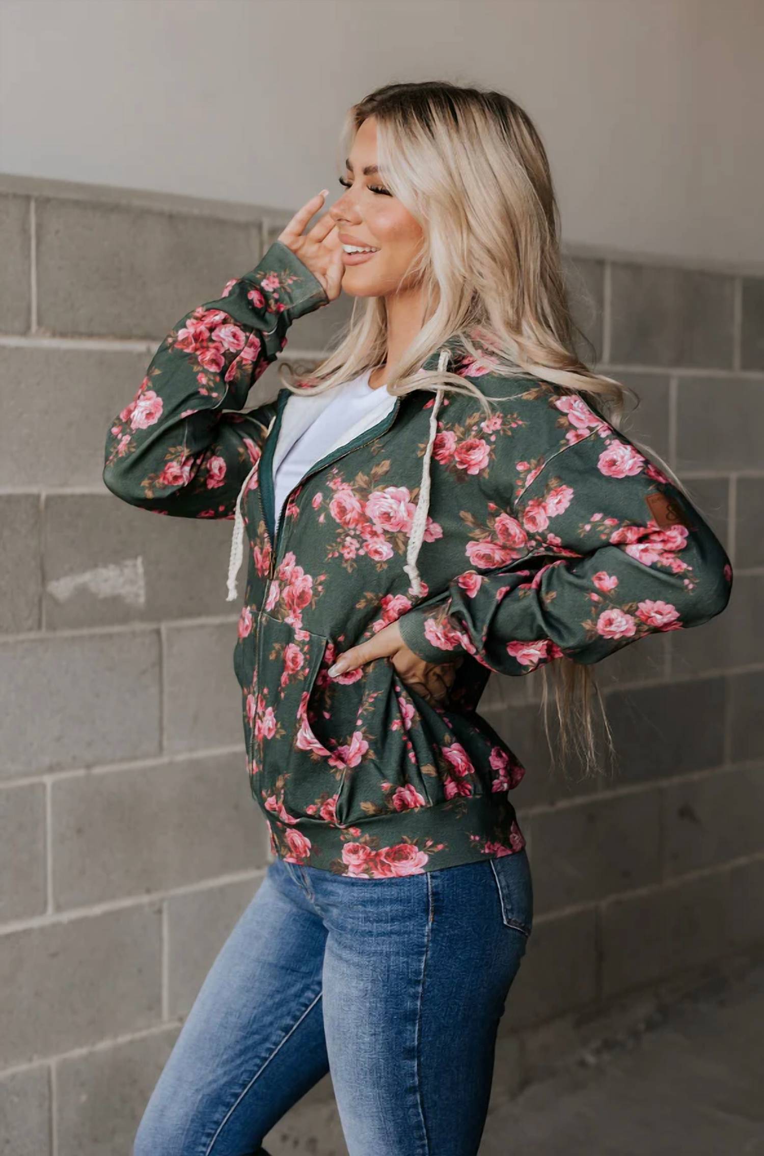 Ampersand Ave - University Full Zip Sweatshirt