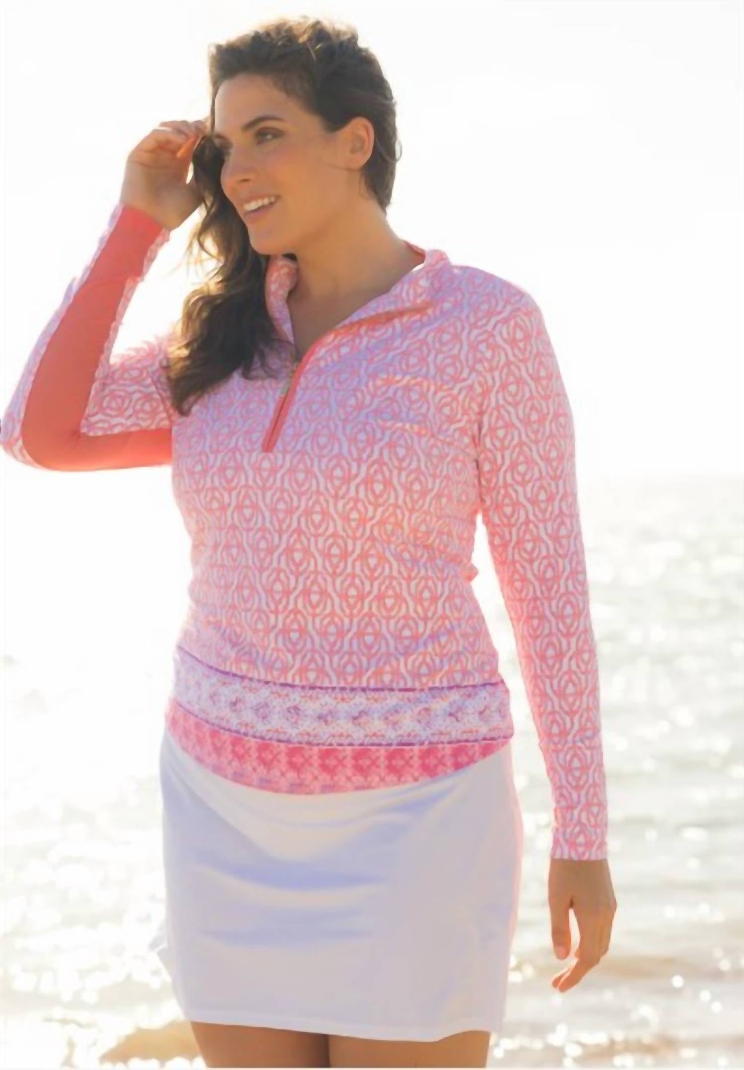 Cabana Life - 1/4 Zip Sport Top