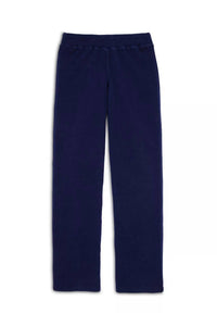Katie J NYC Girl's Dylan Wide Leg Sweatpant in evening blue - women's pants