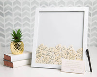 Pearhead - Baby Shower & Birthday Party Guestbook Memory Frame