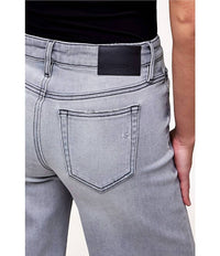 HIDDEN Nori High Rise Super Wide Leg Denim Jeans in grey - women's jeans - view 5