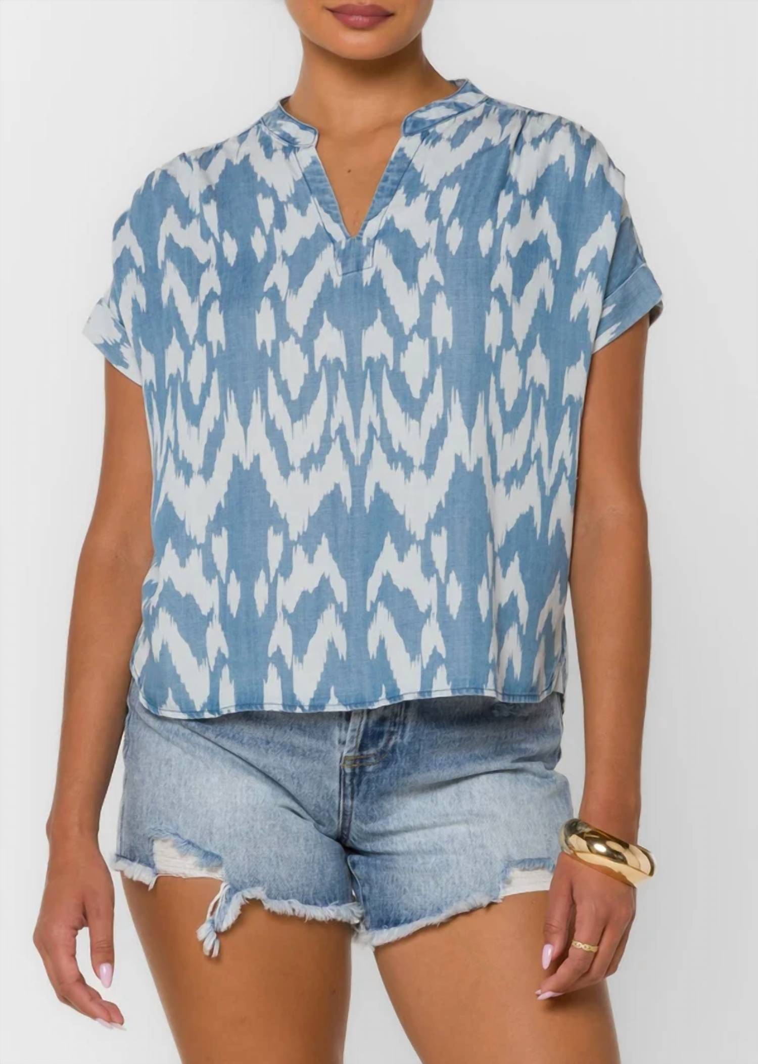Velvet Heart - Gilson V Neck Top