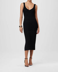 Toccin - Joely V-neck Sleeveless Dress