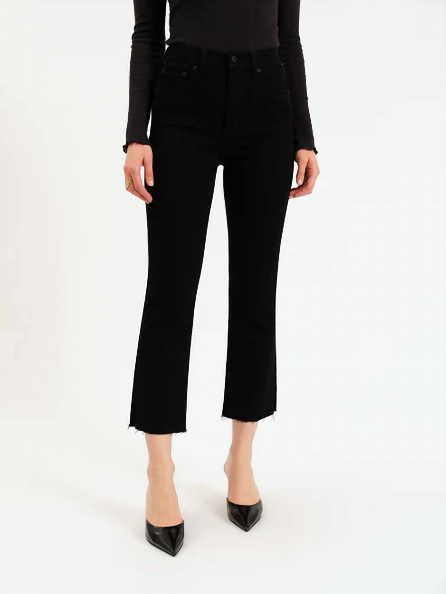 Daze - Shy Girl Crop Flare Jeans
