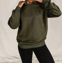 Ampersand Ave - Quilted Pullover Sweater
