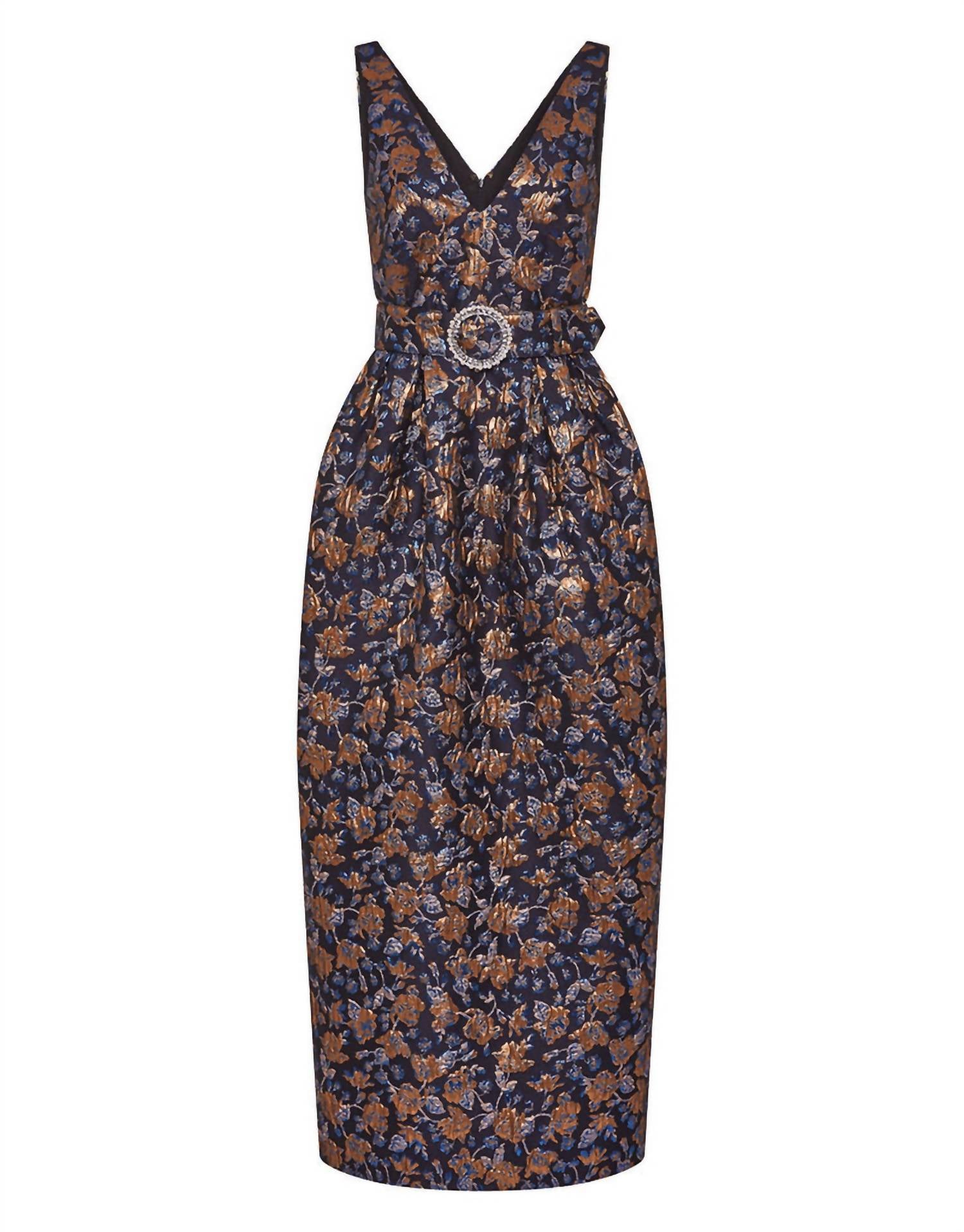 Borgo De Nor - Sleeveless Jacquard Dress
