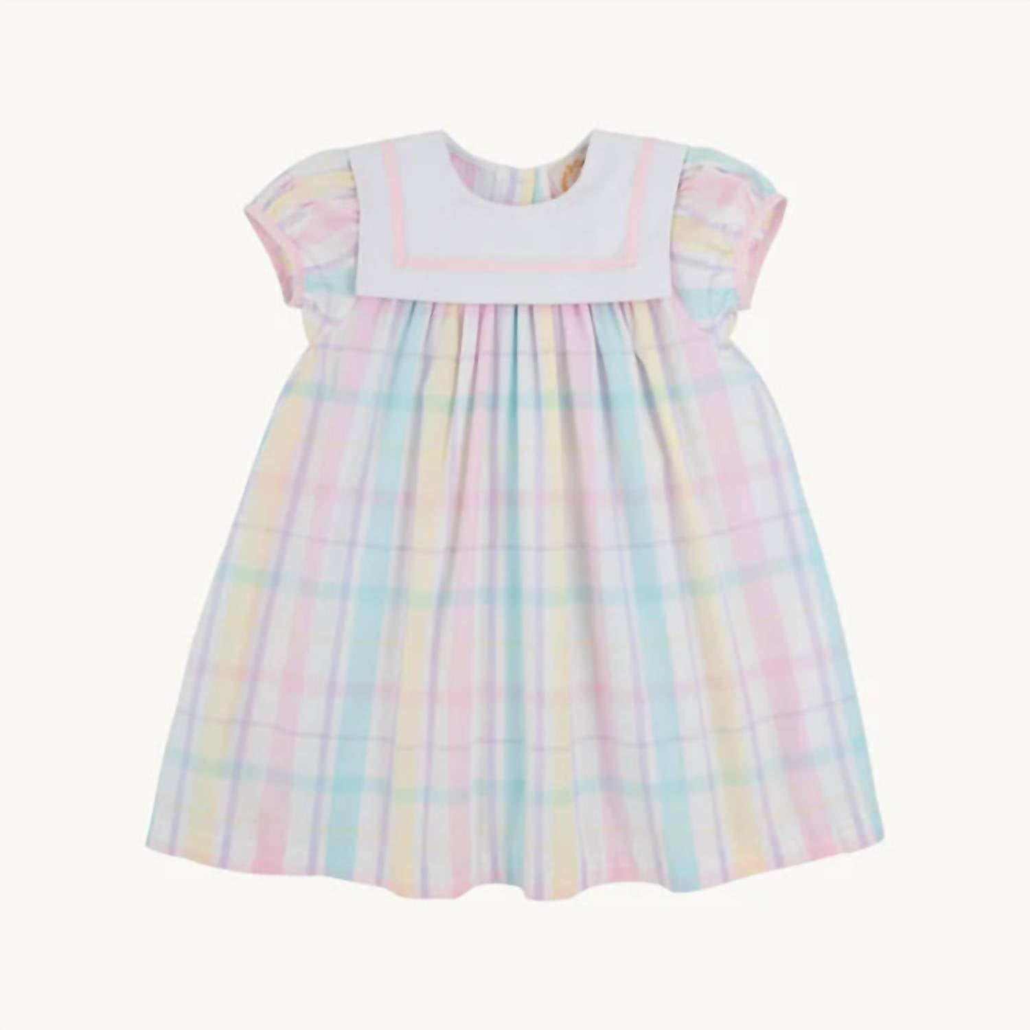 The Beaufort Bonnet Company - Girl's Stewart's Square Collar Dress