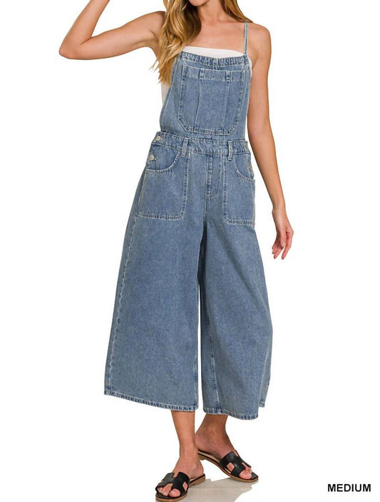 Zenana - Zoe Wide Leg Overalls
