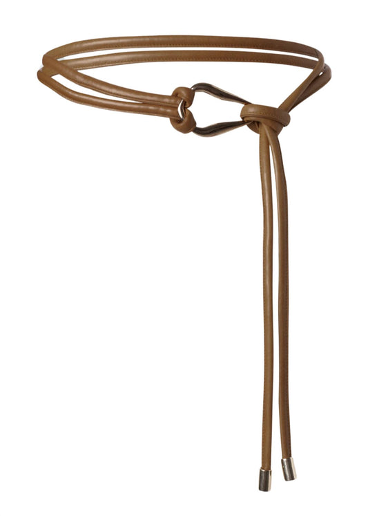 Iris Setlakwe - Women's Wrap Cord Belt with Organic Buckle