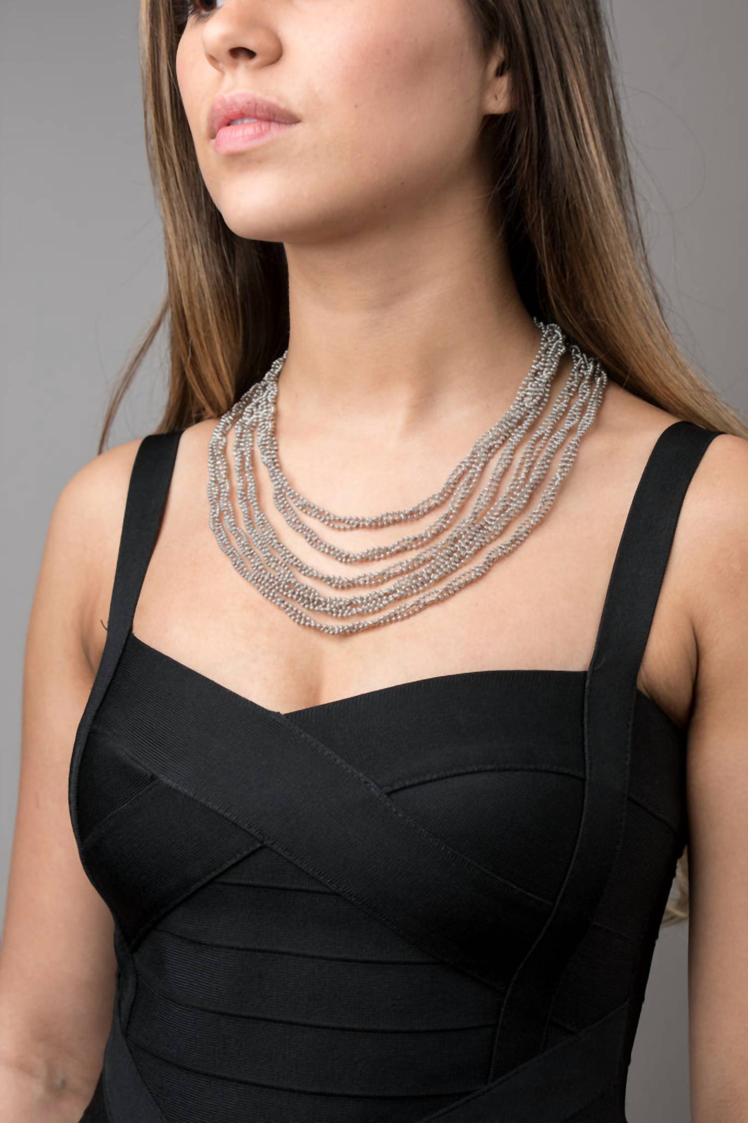 Sg Liquid Metal - Women's Multiple Strand Necklace