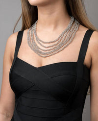 Sg Liquid Metal - Women's Multiple Strand Necklace