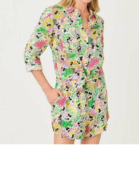 Lilly Pulitzer - Sea View Linen Button Down Shirt