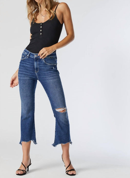 ANIKA CROPPED FLARE JEANS