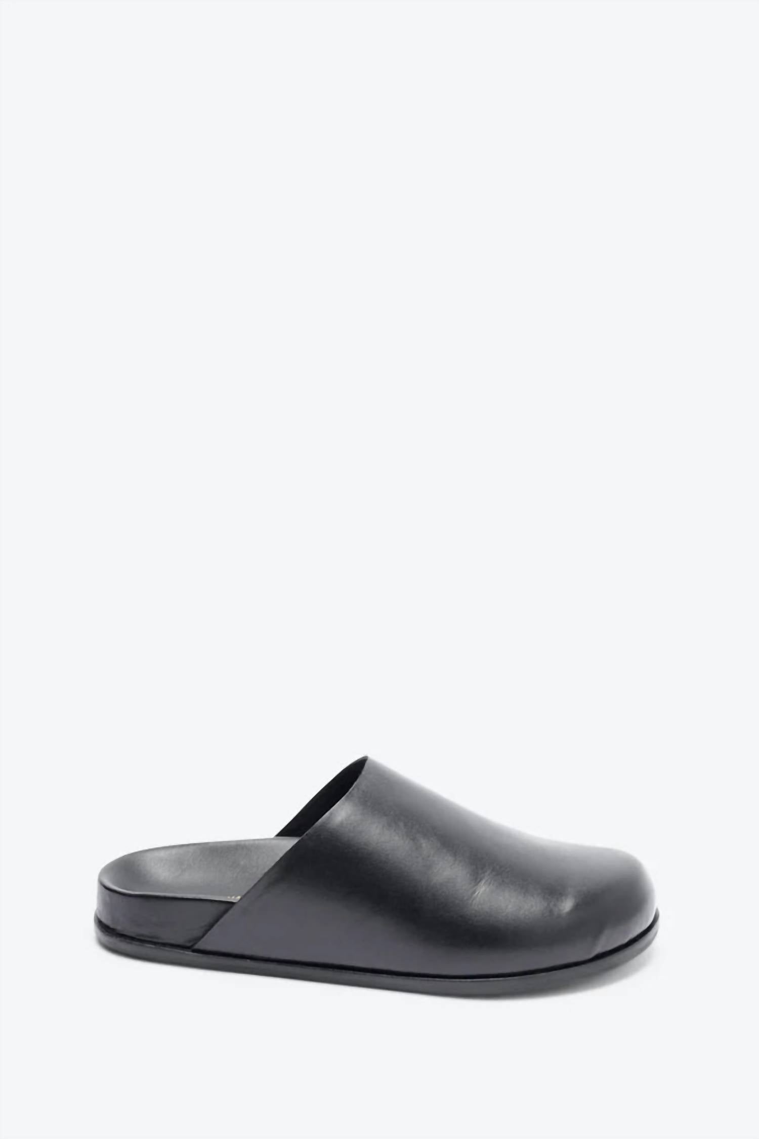 Intentionally Blank - Women Agatha Leather Slip On Mules